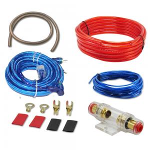 Wholesale 5 Meters Long 8GA Car Power Subwoofer Amplifier Audio Wire Cable Kit with Fuse Holder from china suppliers