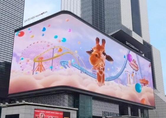 Full Color HD P6 Outdoor Advertising LED Screen Football Field Perimeter LED