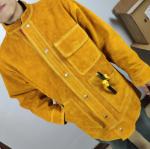 1.6mm Cowhide Leather Split Welding PPE Safety Wear Clothing