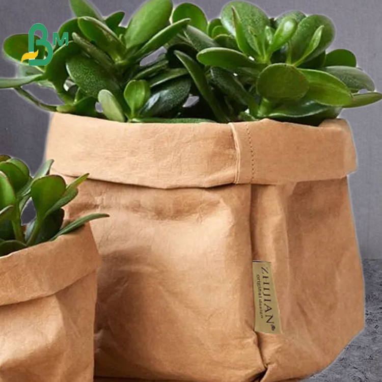 Durable and Long-lasting Washable Kraft Paper for Potted Plant Bag