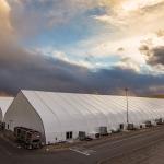 Arcum Roof Party Tent Canopy Exhibition Peach Shape Garden Marquee