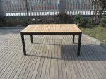 Brown Wicker Rattan Garden Dining Sets , Conservatory Furniture Set