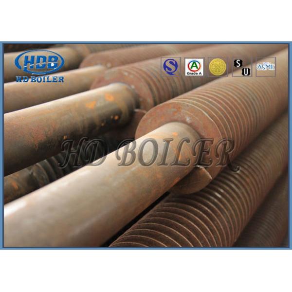 Industrial Boiler Economizer Heat Exchanger Tubes , Boiler Fin Tube For Heat Transfer 0