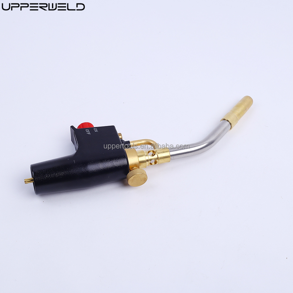 Adjustable Flame Mapp Torch for Portable Propane Heating and Brazing