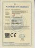 Wenling City HongFu Machinery Co.,Ltd Certifications