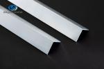 6063 Aluminum Angle Profiles 2.5m Length Matt Silver Mill Finish