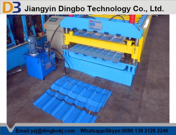 Quality Full Automatic Metal Roof Panel Roll Forming Machine With 1 Year Warranty for sale