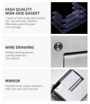 Heavy Duty Door Hinge for Glass to Glass Shower Door Pivot Hinges