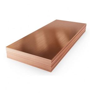 Wholesale C10100 Copper Sheet Plate C10200 C10300 C10400 Electric Pipe Wire Decoration from china suppliers