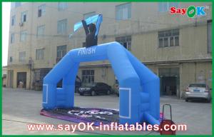 Wholesale Inflatable Arches PVC Event Waterproof Inflatable Finish Line Arch Inflatable Entrance Arch Logo Printed from china suppliers