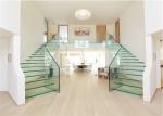 Prima Building Floating Steps Staircase Laminated Glass Steps Floating Straight