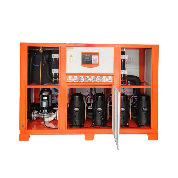 50HP 10 Ton Water Cooled Chiller 150KW Industrial Water Chillers R22 / R407C