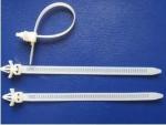 Push mount cable tie