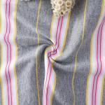 Pure Cotton And Breathable And Comfortable Striped Cotton Fabric For Casual Wear