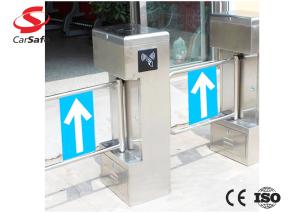 Wholesale RS485 1200mm Passage SUS304 Pedestrian Swing Gate from china suppliers