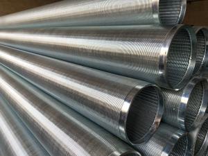 Wholesale High Porosity Low Carbon Galvanized Johnson V Wire Screen For Shallow Well from china suppliers