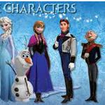 life size frozen character cartoon statue fiberglass colorful design as