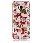 IMD Custom Print Nature Clear TPU Christmas Designs Phone Case For Samsung