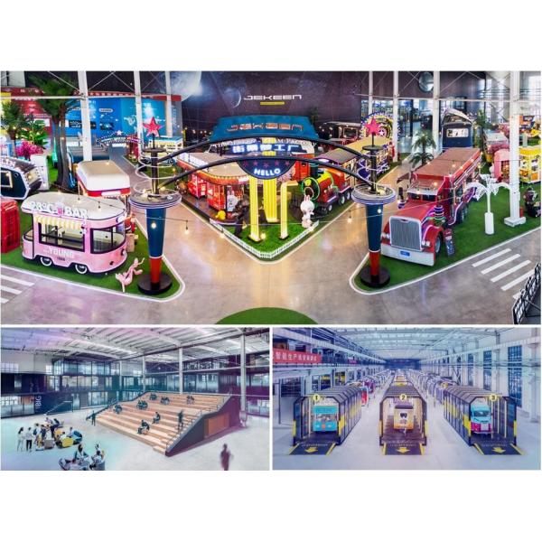 Ice Cream Kiosk Dessert Dining Cart Fast Mobile Food Trucks Electric Food Car