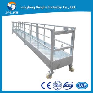 Wholesale Ltd63 hoist suspended scaffolding / aerial working platform / construction gondola from china suppliers