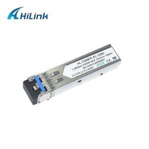 Wholesale 120km CWDM SFP Fiber Optic Ethernet Transceiver LC 1000Base 1.25G 1470-1610nm With DDM from china suppliers
