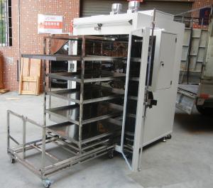 Wholesale LIYI Rubber Secondary Vulcanization High Temp Oven With Gas Exhaust Fan Mother Child Cart from china suppliers