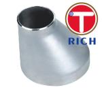 Stainless Steel 304 / 316 Butt Weld Pipe Fittings Eccentric Reducer For