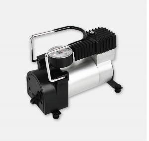 Wholesale 12v Metal Portable Air Compressor For Car Black Silver Color Single Cylinder from china suppliers