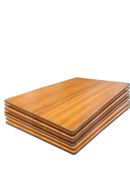 Aluminum Skin 0.20mm 4mm Acp Beautiful Appearance Wooden Grain Touching Aluminum
