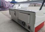 R404a Ventilated System Deli Display Refrigerator Fan Cooling