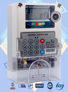 Wholesale Single Phase Smart Electric Meters Two Wire Commercial STS Keypad Meter from china suppliers