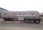 54m3 Semi Tanker Trailer LPG Propane Gas Transportation 27mt 1 Year Warranty