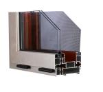 Aluminum Sliding Window Extrusion Profiles Customized Double Glazed