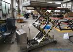 Electric Mobile Stainless Steel Pallet Lift Table With Rollers In Food Field