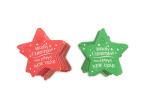 Christmas Style Custom Printed Hang Tags Various Shape For DIY Decoration Gift