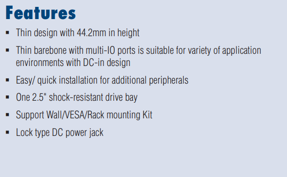 -Advantech- Embedded PCs EPC-T2000 Series EPC-T2285CA-00Y1E new and 100% Original ,price favorable Ready to Ship
