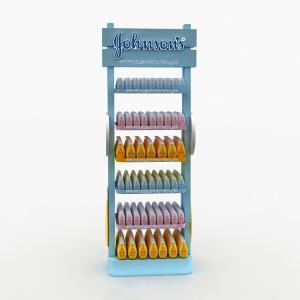 Wholesale Customized Baby Cleansing Water Display Rack Wooden Baby Products Display Rack for Maternal and Infant Store from china suppliers