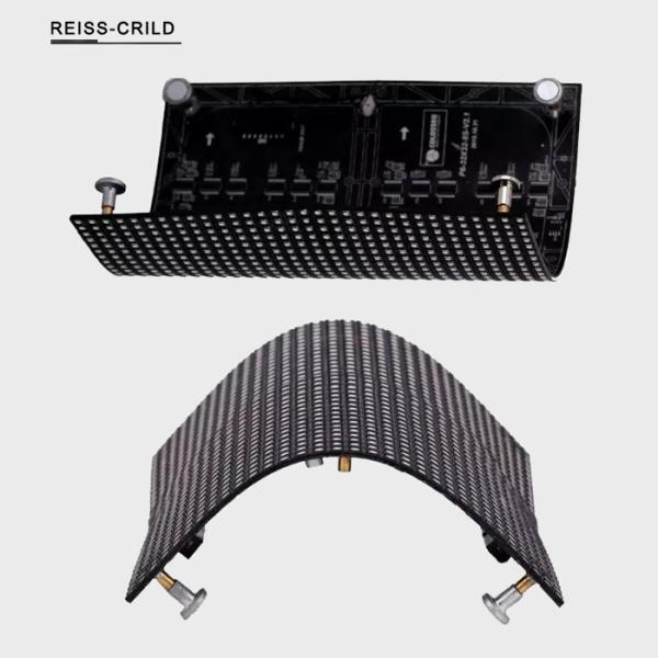 Quality P3 P4 P5 Flexible LED Display Screen , Soft LED Display Screen Any Shape for sale