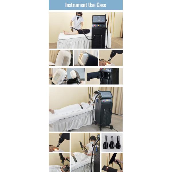 10 Bars 808nm Soprano Ice Laser Machine Skin Rejuvenation And Freckle Removal