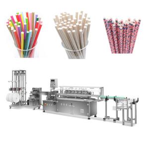 Wholesale Disposable Biodegradable 8 Cutters Paper Straw Machine For Drinking from china suppliers