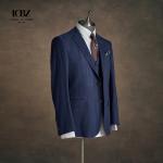 Windproof Men's Business Suit And Blazer 2 Pieces Coat Pants Formal Wedding Wear
