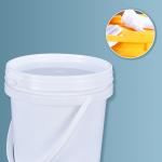 Heat Transfer Printing UMETASS 15L PP Plastic Bucket For Liquid Cooking Oil