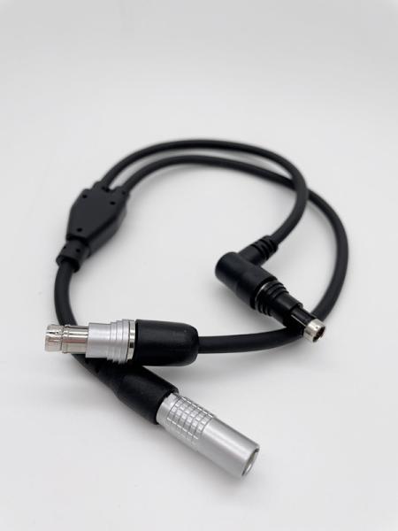 Black 4 Pin Lemo Cable To Fischer 4 Pin 7 Pin For BNVD AVINS Night Vision