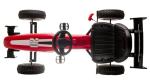 Adjustable Seat 4-Wheel Ride On Pedal Kart Car for Children Aged 3-8 G.W. N.W 15