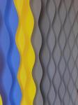 Unique Vertical Interior Roller Blinds Looks Like Ripple Blinds