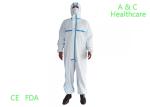 Medical Surgical Disposable Protective Coverall PP Non Woven Workwear Uniform