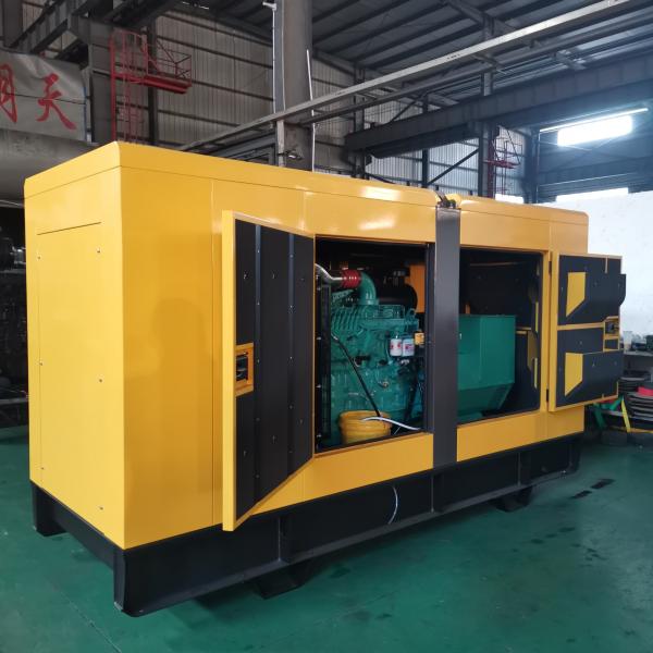 250kva Cummins Industrial Standby Power Generator Rainproof Easy To Move