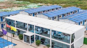 Wholesale Zontop modern luxury quick concrete ready prefabricated 4 bedrooms glass prefab homes bolt container house from china suppliers
