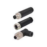 Automation M8 Waterproof Connector 90 Degree Assembly 4 Pin Male To Male