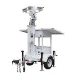 High Strength Safety Mobile Solar Panel Trailer Energy Efficient